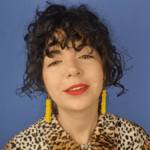 Boucles d'oreilles fantaisie Upcyclées "Frites"