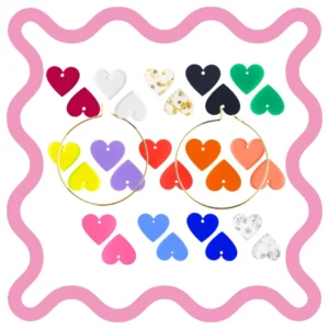 Charms Coeur âââ€ïžâ CrĂ©oles Fines
